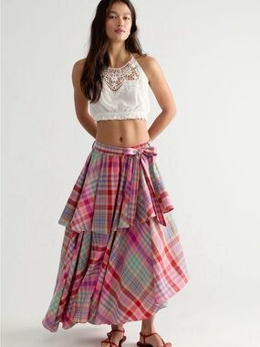 NWT Rujuta Sheth Circa Midi Skirt XL